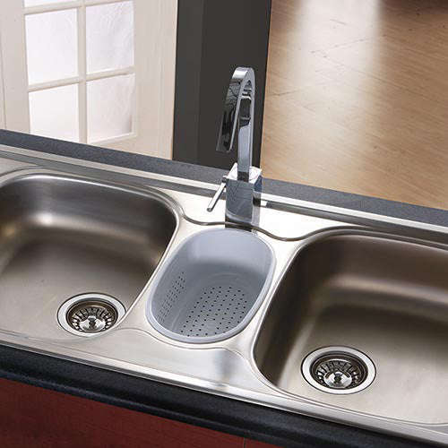 Franke Cascade CDX 671 Double Bowl Inset Sink - Stainless Steel