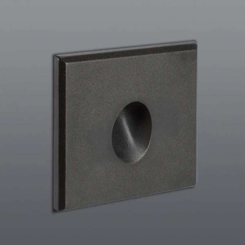 Spazio Orion Square Drop Foot Light 3W 168lm 3CCT - Black