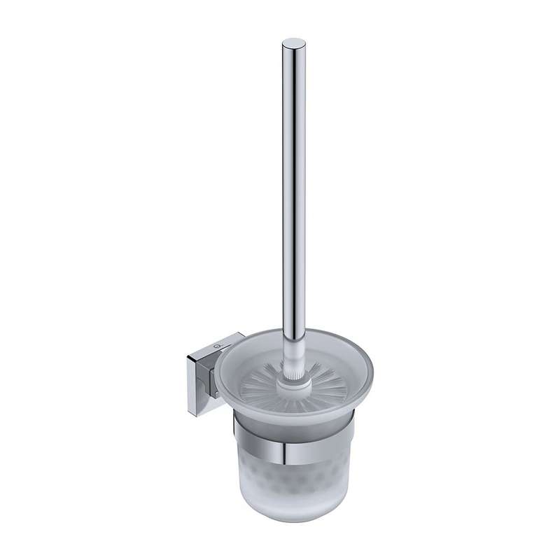 LIQUIDRed Elemental Toilet Brush & Holder - Polished Chrome