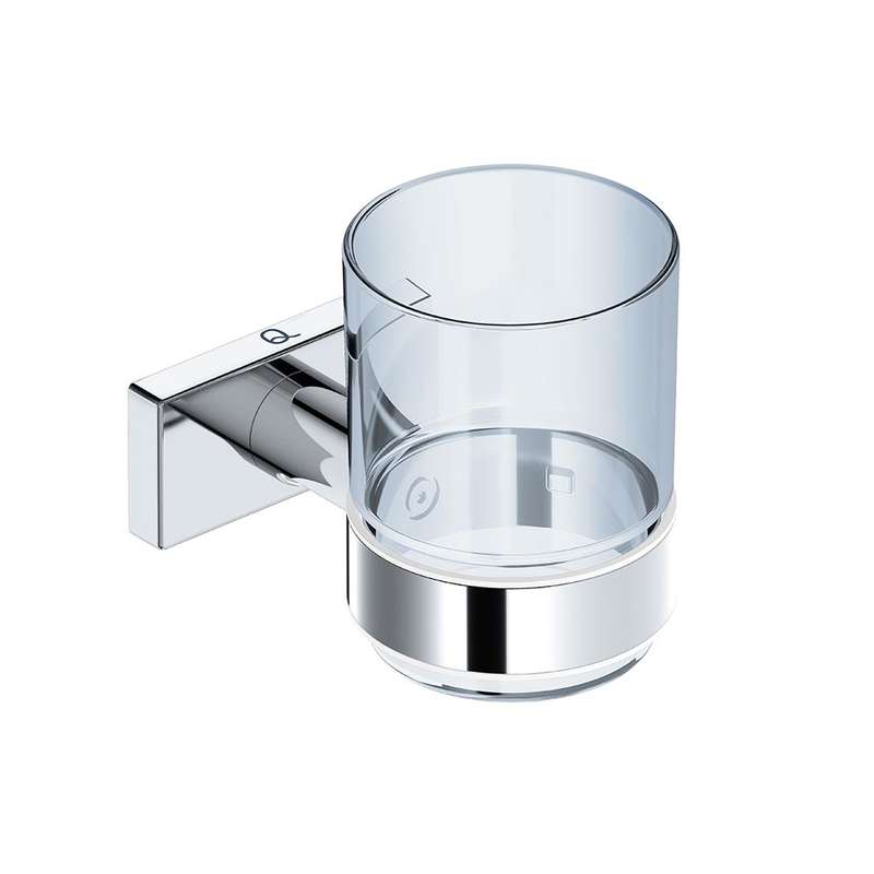 LIQUIDRed Harmony Tumbler & Holder - Chrome