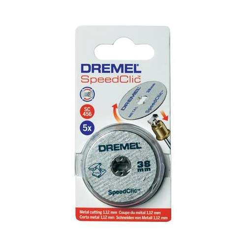 DREMEL® EZ SpeedClic Metal Cutting Wheels SC456 (5)