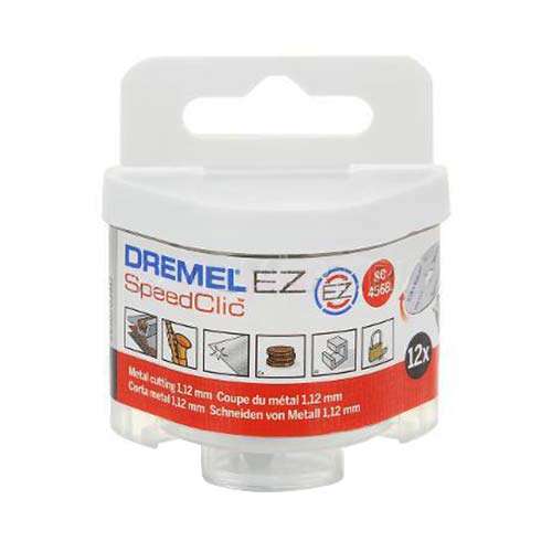 DREMEL® EZ SpeedClic Metal Cutting Wheels SC456B (12)