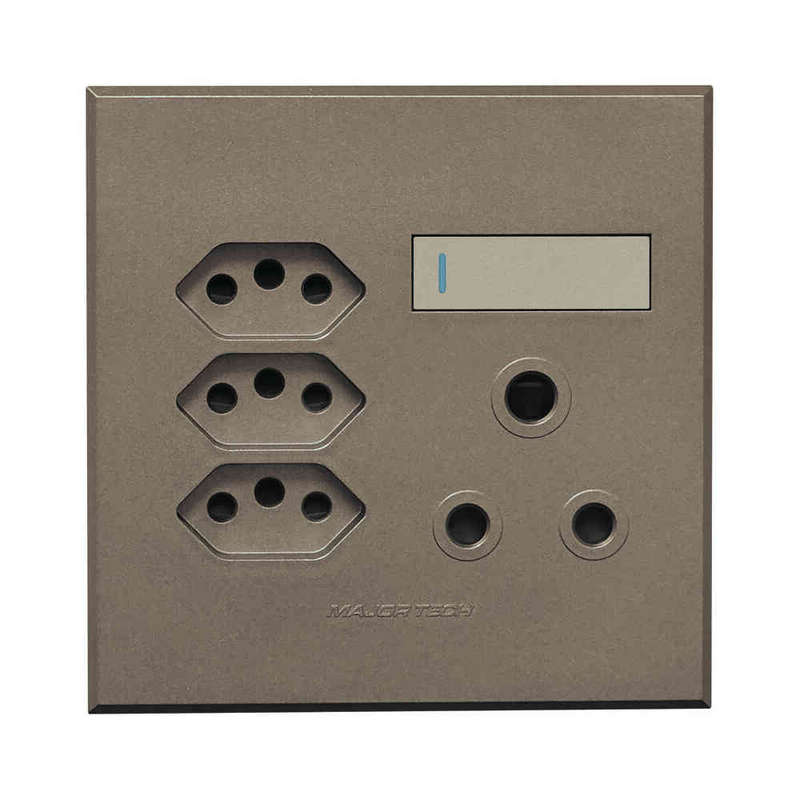 VETi 3 Combo Wall Socket 4 x 4