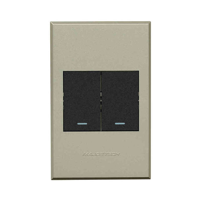 VETi 3 2 Lever Switch Cover Plate 4 x 2