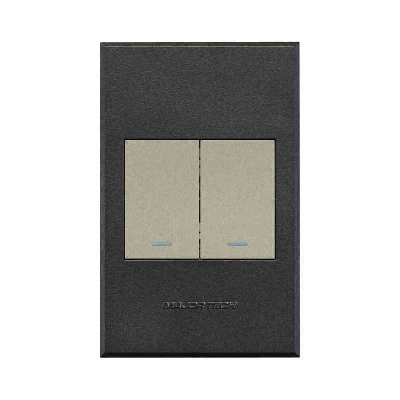 VETi 3 2 Lever Switch Cover Plate 4 x 2