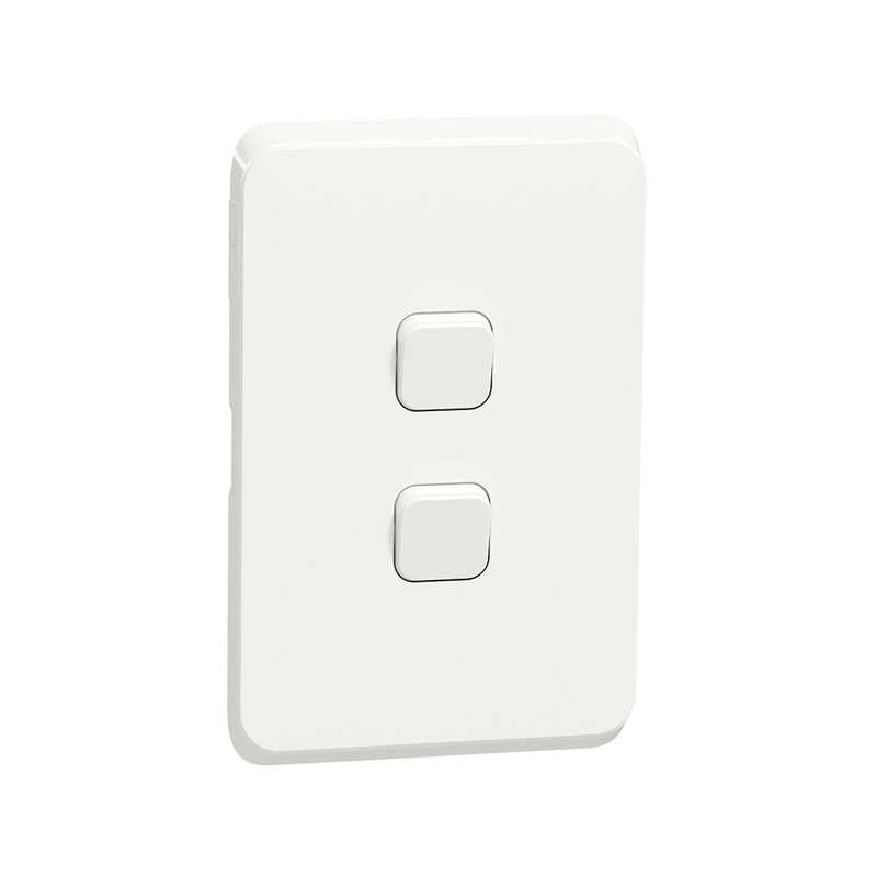 Schneider Electric Iconic 2 Lever 1-Way & 2-Way Light Switch