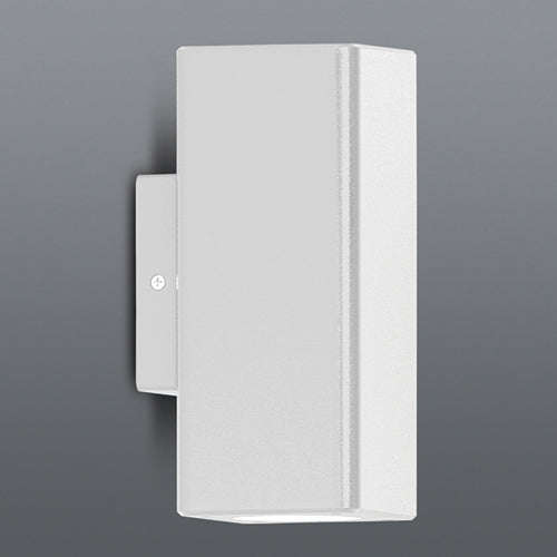 Spazio Ryka Square 2 Light Rectangular 10W Wall Light