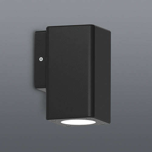 Spazio Ryka Square 1 Light Rectangular 10W Wall Light