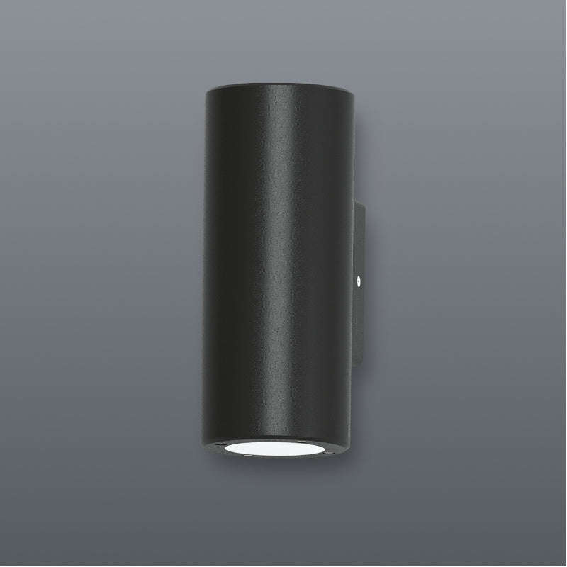 Spazio Alcor Round 2 Light Cylindrical 10W Wall Light