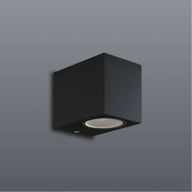 Spazio Block 1 Light Square 10W Wall Light