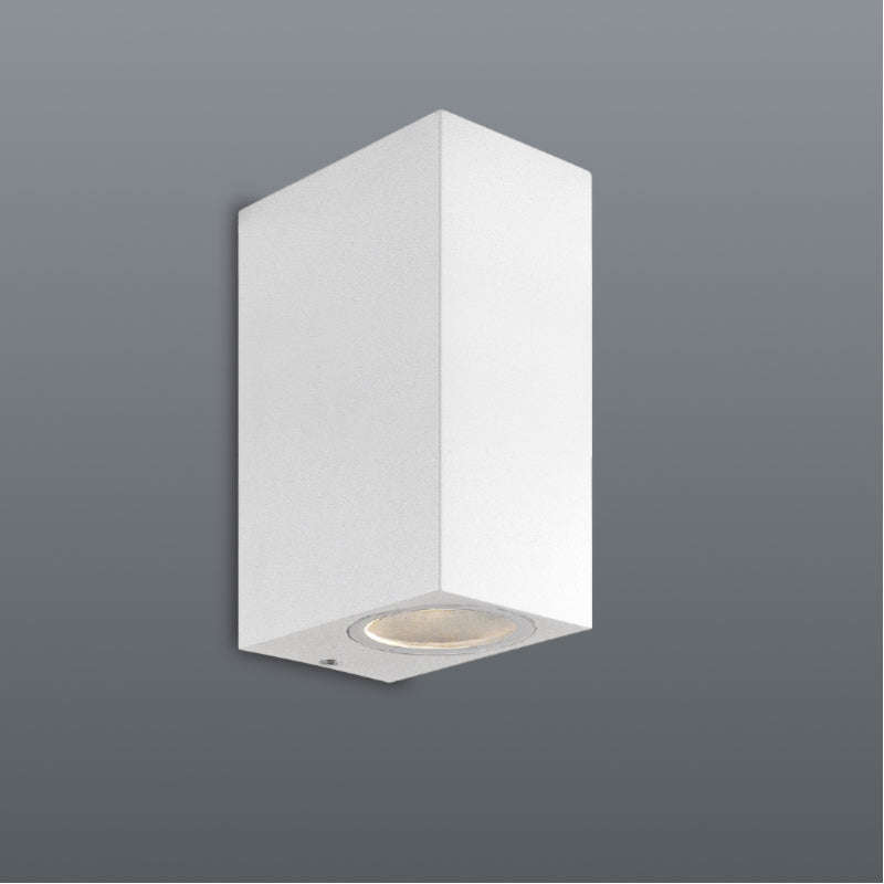 Spazio Block 2 Light Rectangle 20W Wall Light