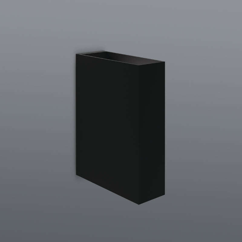 Spazio Razor Rectangular 6W 617lm Daylight Wall Light