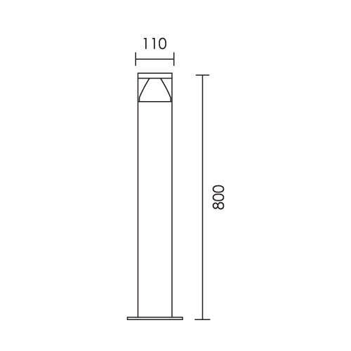 Spazio Argus LED Bollard