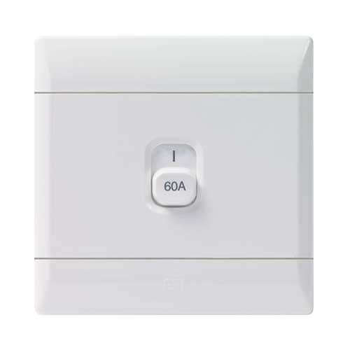 CBi PVC Stove Isolator Switch 2P 60A 4 x 4