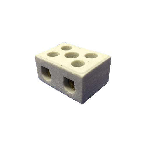 Porcelain Connector 2-Way 5 Hole 6A