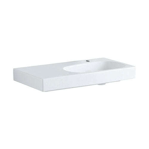 Geberit Citterio Wall-Hung Basin with Left Shelf Surface 900mm