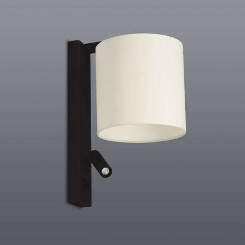 Spazio Saxon Wall Light with LED Reading Light