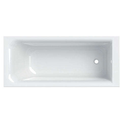 Geberit Rekord Rectangular Built-In Bathtub 163L