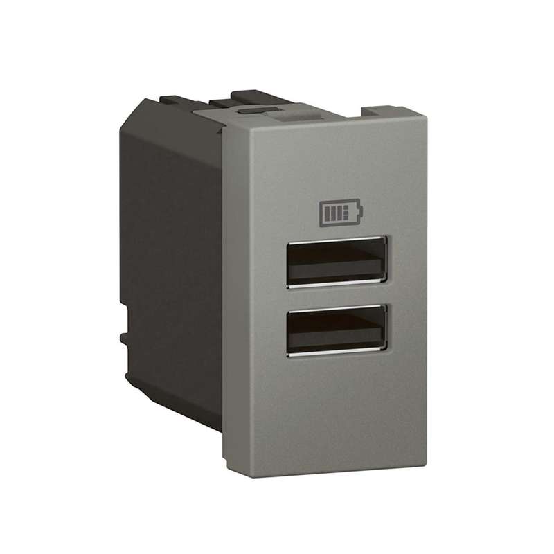 Legrand Arteor Double USB Type-A Socket Module