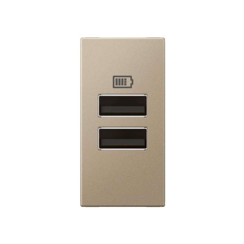 Legrand Arteor Double USB Type-A Socket Module