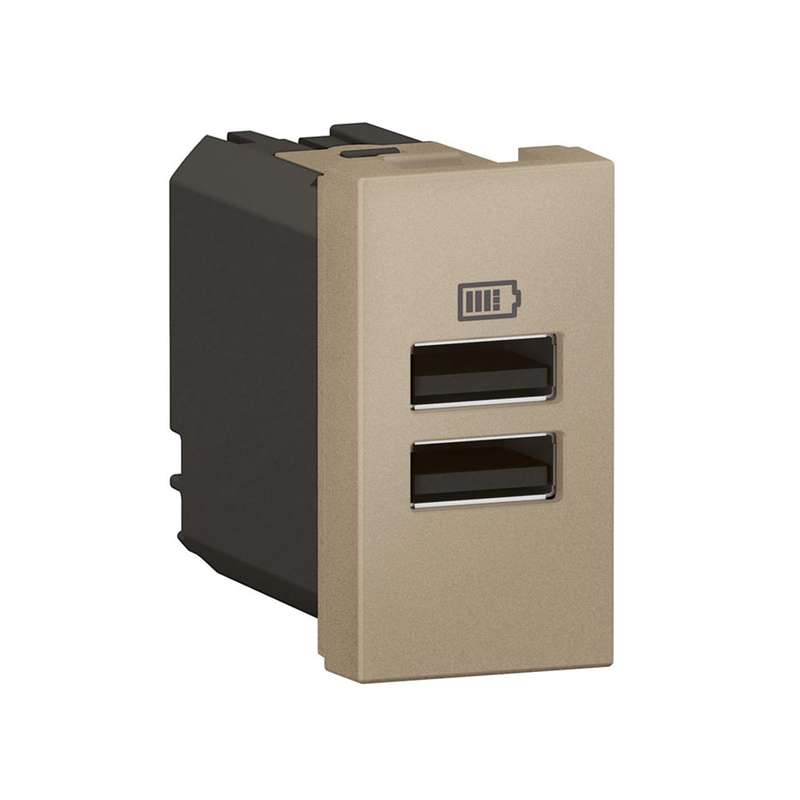 Legrand Arteor Double USB Type-A Socket Module