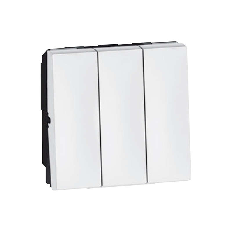 Legrand Arteor 1-Way 3 Gang Levered Switch Module
