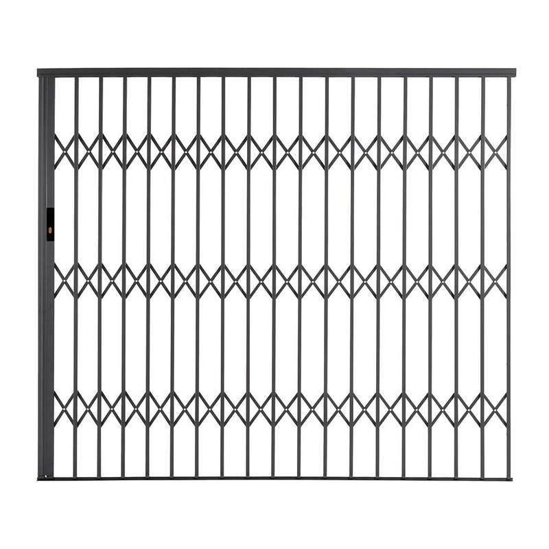Xpanda Alu-Glide Security Gate 3000mm - Charcoal