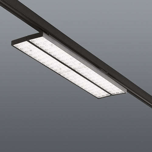 Spazio Linear On Track with Wings 4 Wire Track - Black
