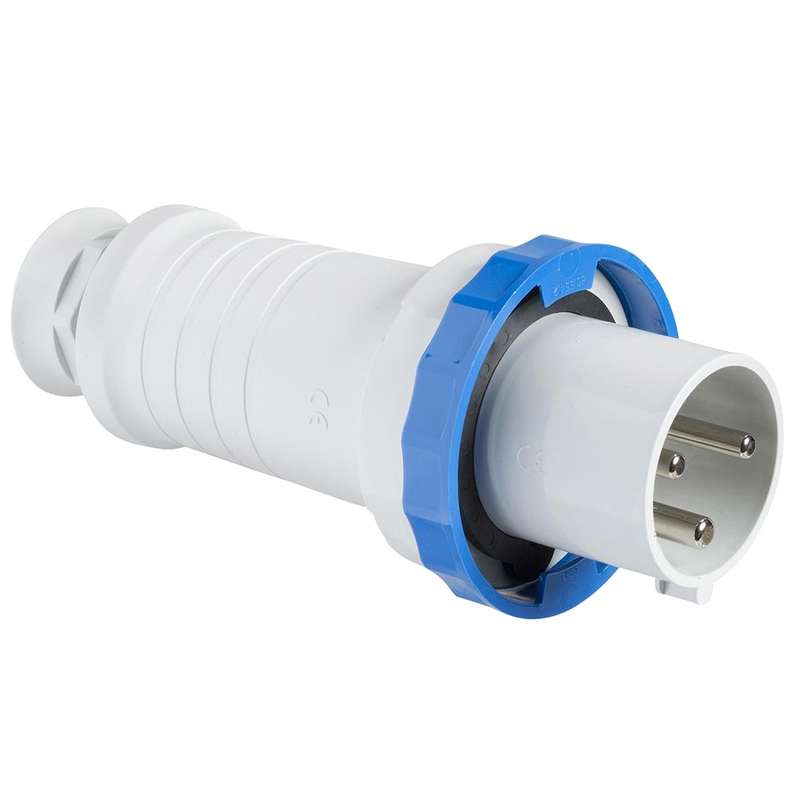 Schneider Electric Pratika 3 Pin Industrial Plug Waterproof