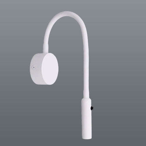 Spazio Sheraton Bedside Reading Light with Flexible Arm