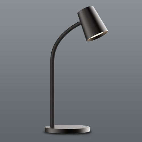 Spazio Polo 6.5W 560lm Warm White Desk Lamp