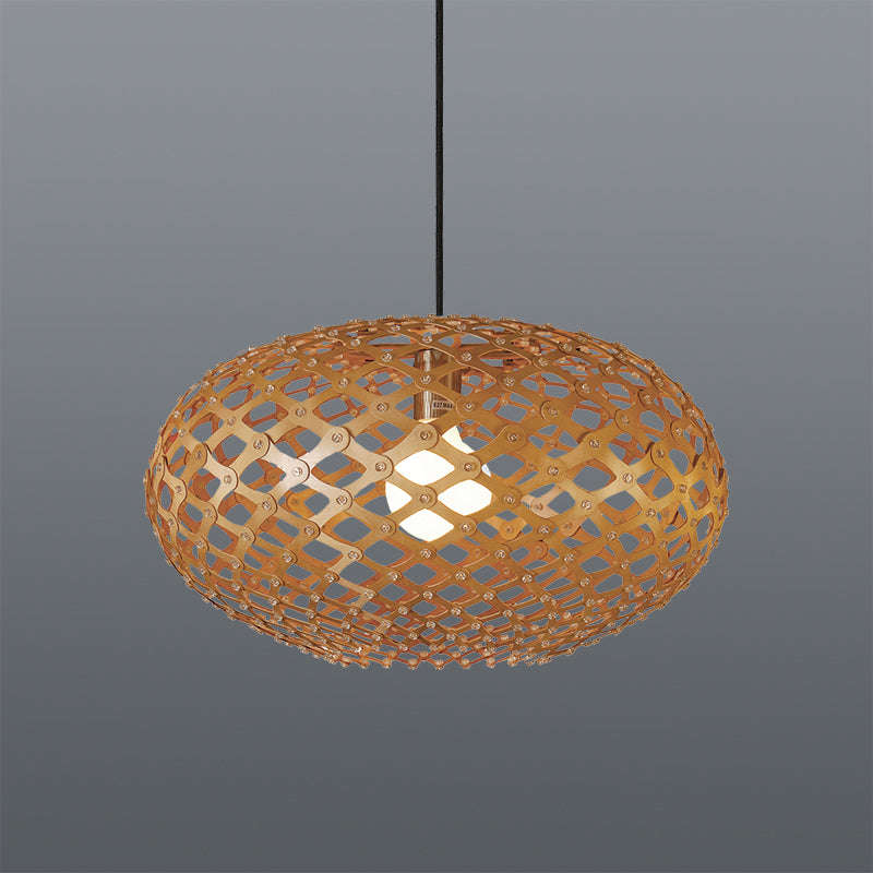 Spazio Poppy 40W Pendant - Plywood
