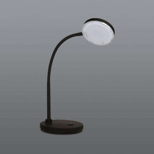 Spazio Halo LED 5.5W 500lm Warm White Aluminium Desk Lamp
