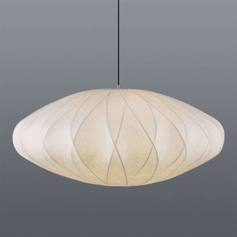 Spazio Silk 1 60W Pendant - Pearl