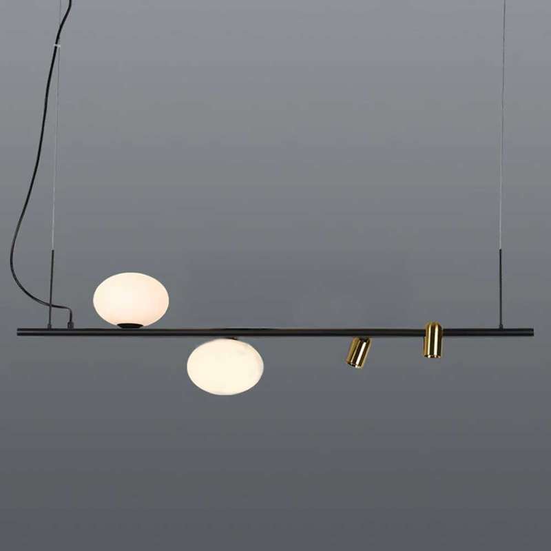 Spazio Asta Linear Pendant - Black