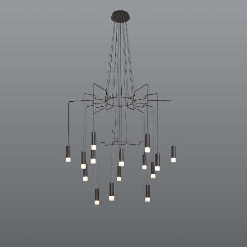 Spazio Marionette 6W Aluminium Pendant - Sand Black