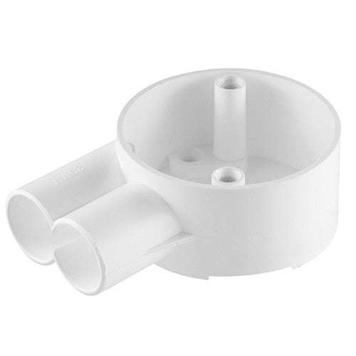 PVC U-Conduit Box - 20mm