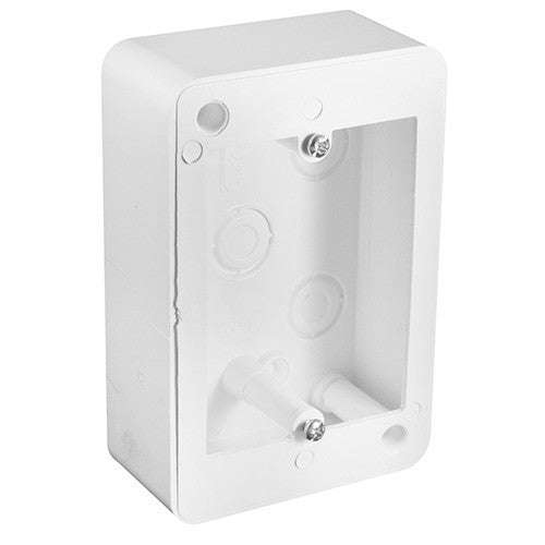 Crabtree CMS Extension Box 2 x 4 - Without Knock Outs