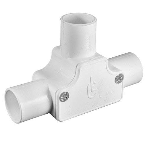 PVC Inspection Tee - 20mm