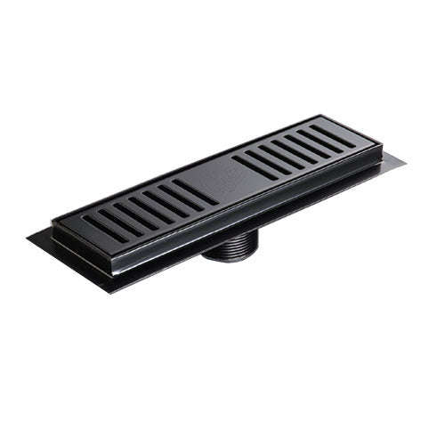 GIO Shower Channel 250mm - Matt Black