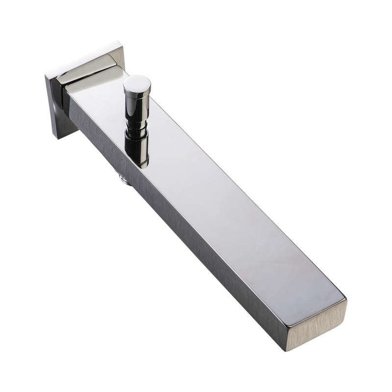 GIO Square Bath Spout with Diverter 200mm