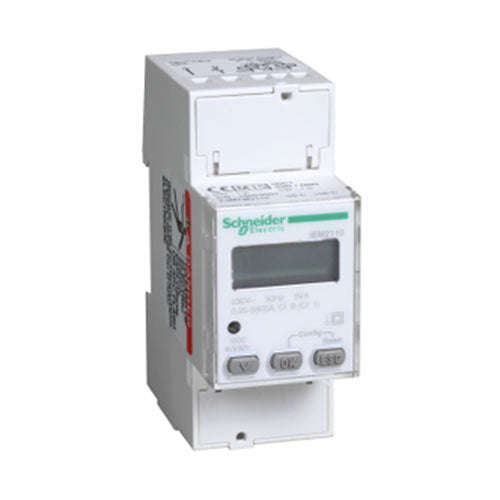 Schneider Electric Acti 9 iEM2110 Rail Mount Energy Meter 63A with two tariffs