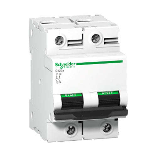 Schneider Electric Acti 9 C120a DIN Mini Circuit Breaker C-Curve 2P