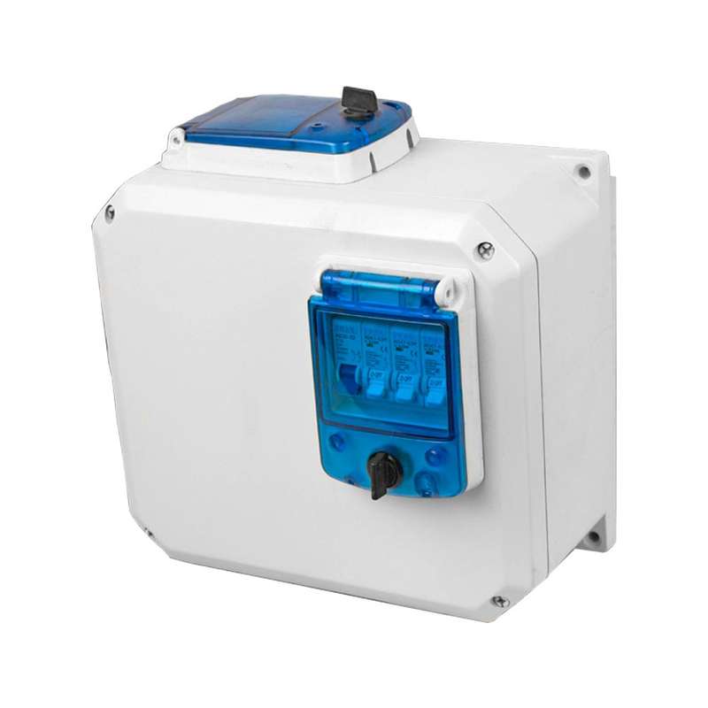 Allbro Stand-up Pool Box witho Transformer Allbro Timer - 290 x 280 x 169mm