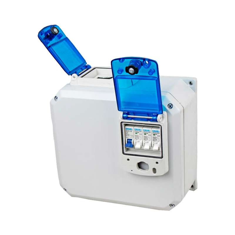 Allbro Stand-up Pool Box witho Transformer Allbro Timer - 290 x 280 x 169mm
