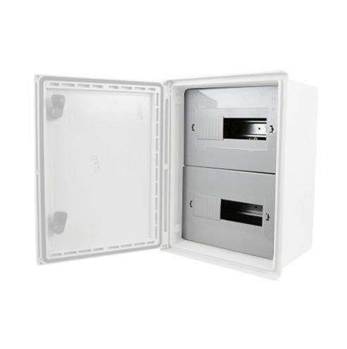 Allbro Allbrox 4 Distribution Board Kit Assembled - Grey