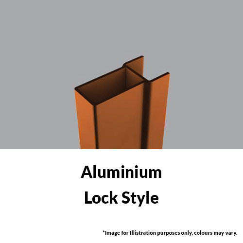 Xpanda Alu-Glide Security Gate 1800mm - Bronze