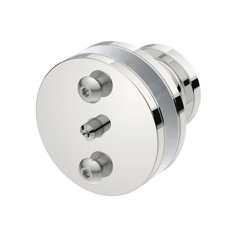 Bathroom Butler 1006 Glass Mounting RL RND + Pull Knob