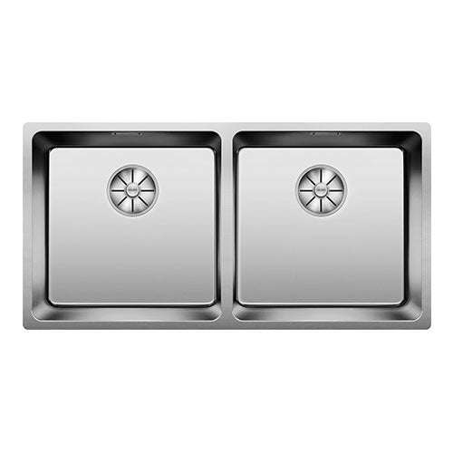 BLANCO Andano 400/400-U Double Bowl Undermount Sink - Stainless Steel