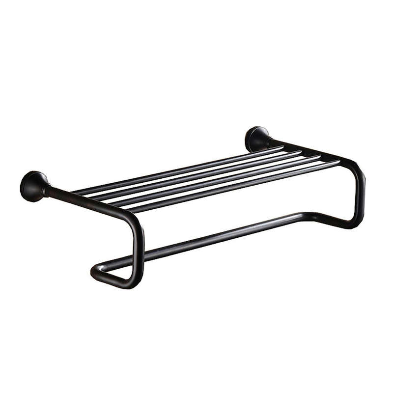 Trendy Taps Sombre 5 Bar Towel Rail and Shelf Combo
